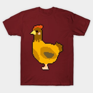 Pixelated Paws Chiken T-Shirt